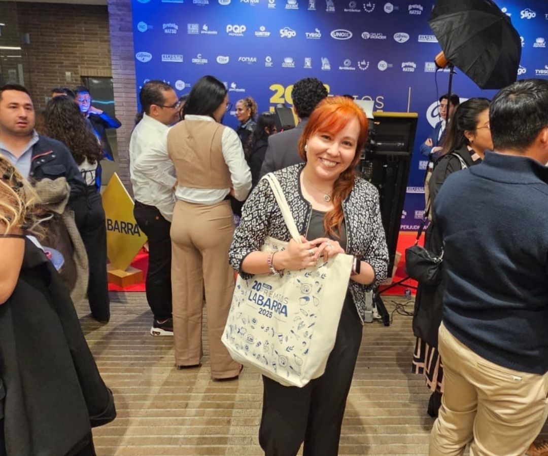 andrea zarata premios labarra 2025