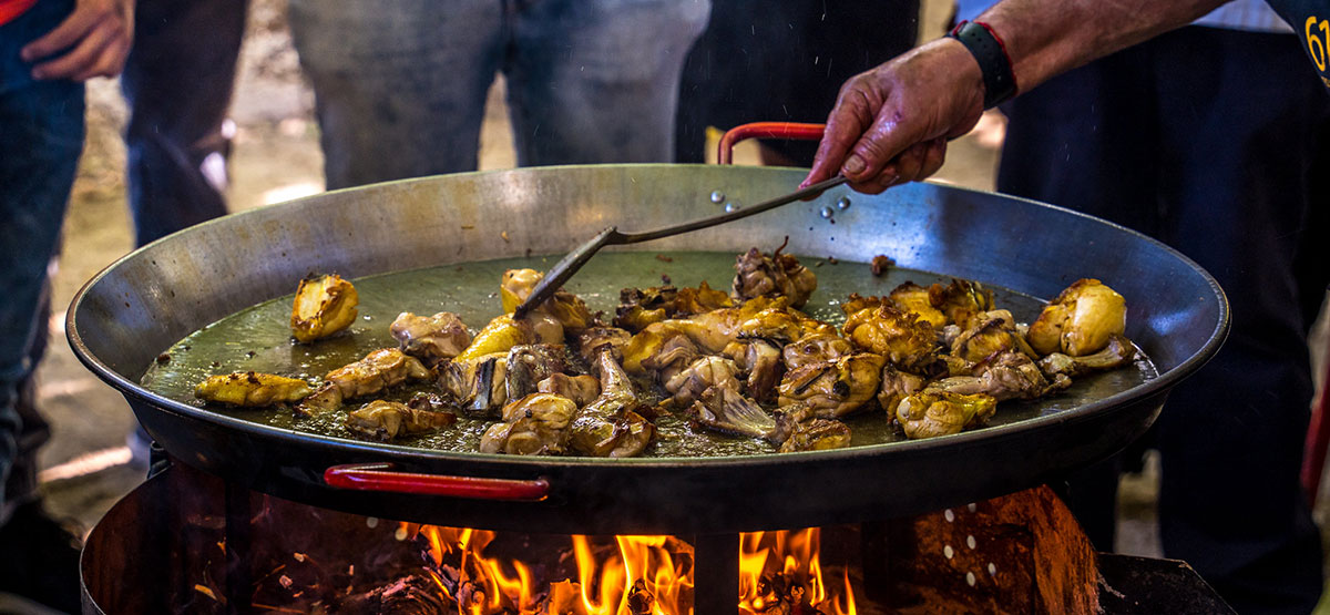 paella valenciana sueca